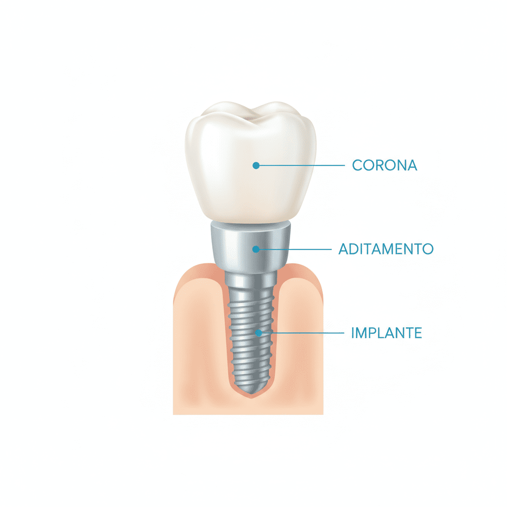 Resultado estético implantes dentales